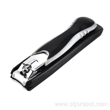 High-end stainless steel nail clippers manicure tools Black nail scissors factory direct sale